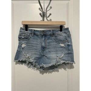 ✨ Studio Blue Distressed Denim Shorts Women's Size 29 - Summer‎